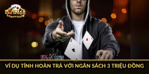 Ví dụ tính hoàn trả với ngân sách 3 triệu đồng